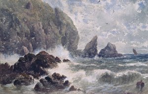 Escena costera de Samuel Bough
